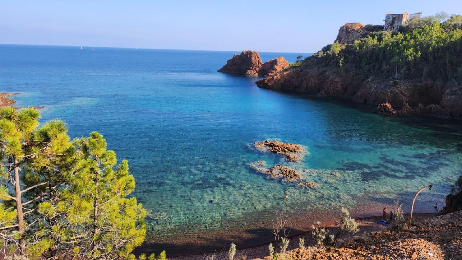 Saint-Raphael- Vue Mer Et Massif De L'Esterel Екстер'єр фото